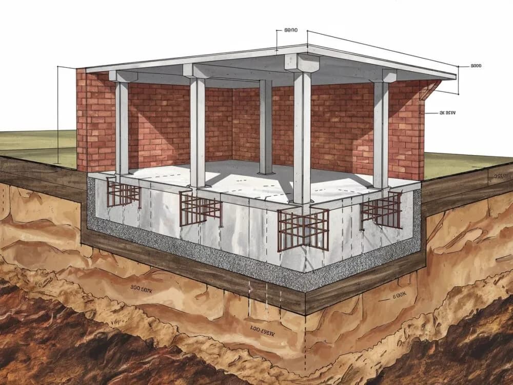 Jaki głęboki fundament pod garaż? Kluczowe informacje i porady